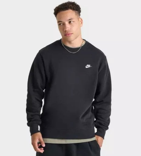 Nike Men's Club Fleece Premium Crewneck Sweater Deal