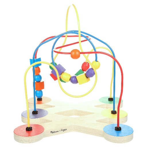 Melissa & Doug Classic Wooden Bead Maze Toy