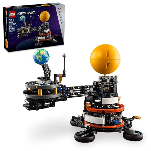 LEGO Technic Planet Earth and Moon in Orbit Building Set, 526 Pcs.