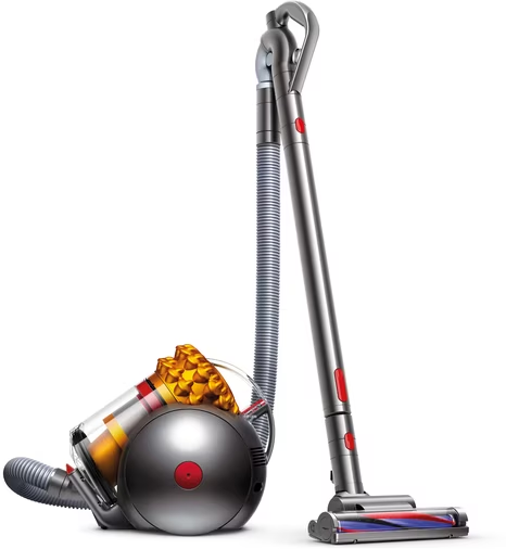 Dyson Big Ball Turbinehead Canister Vacuum, Yellow/Iron