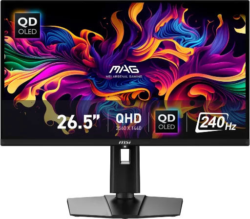 MSI MAG 27" 1440p 240Hz QD-OLED Gaming Monitor