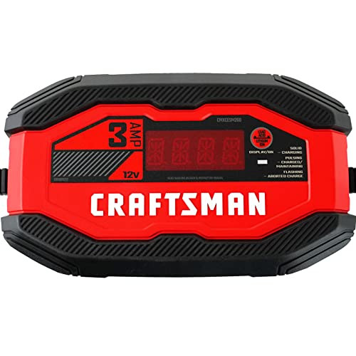 Craftsman 12V 3 Amps Fully Automatic Automotive Battery Charger/Maintainer