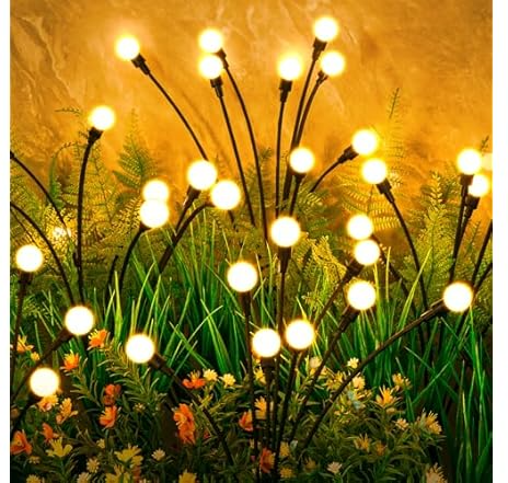 ASMAD Solar Garden Lights 4-Pack Deal