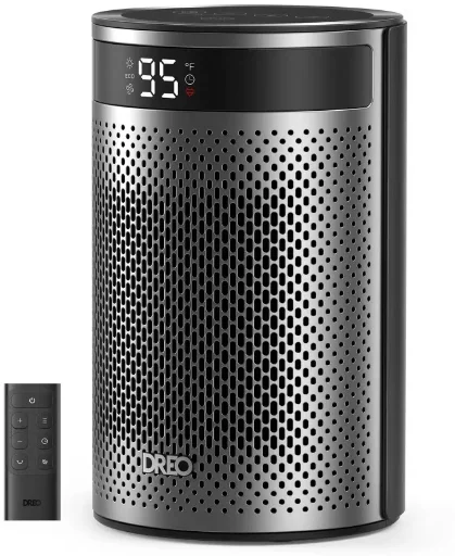 DREO 1500W Atom 416 10" Whisper-Quiet Portable Ceramic Space Heater Deal