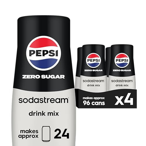 SodaStream Pepsi Zero Sugar Beverage Mix 4-Pack