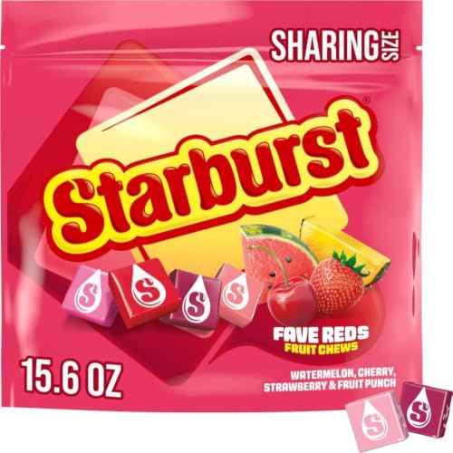 Starburst FaveREDS Fruit Chews Chewy Candy 15.6-Oz Deal
