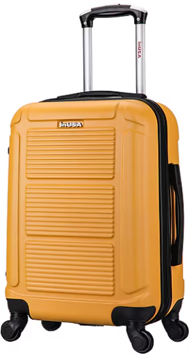 20" InUSA Pilot Hardside Carry-On Spinner Suitcase Deal