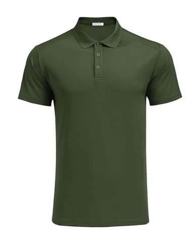 PINSPARK Golf Polo Shirts Quick Dry  