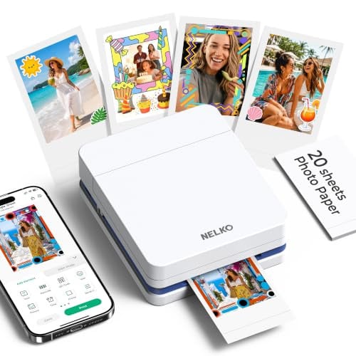 Nelko PP01 2x3 Portable Wireless Color Printer Deal