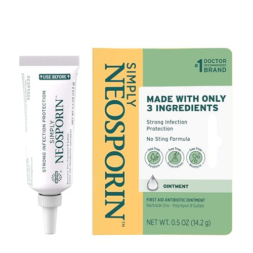 0.5-Oz Neosporin Simply Formula 3-Ingredient First Aid Antibiotic Ointment