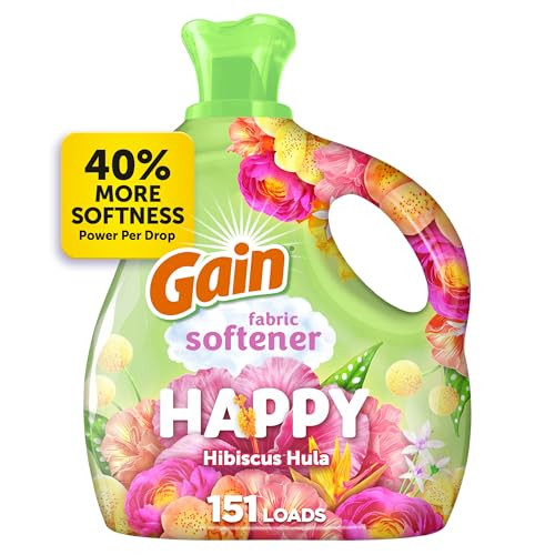 4 x 101-Oz Gain Liquid Fabric Softener Hibiscus Hula