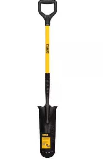 DEWALT 32" Fiberglass D-Handle Drain Spade Deal