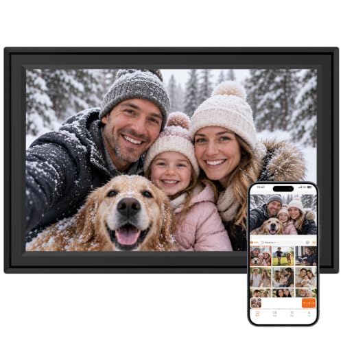 WiFi Digital Picture Frame 10.1-inch Touchscreen