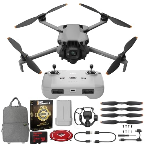 DJI Mini 5 Pro Drone with DJI RC-N3 Remote and Battery + Backpack Accessory Bundle Deal