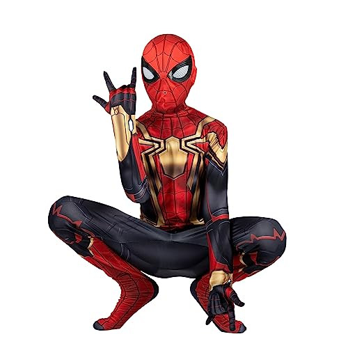 Marvel Integrated Spider-Man Official Youth Deluxe Zentai Costume S 5-7