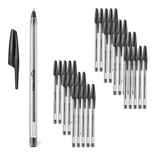 Amazon Basics Medium Point Ballpoint Pens 36-Pack (1.0mm, Black Ink) Deal