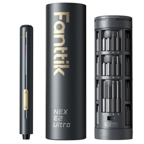 Fanttik NEX E2 Ultra Electric Precision Screwdriver Set w/ 50-Piece S2 Steel Bits