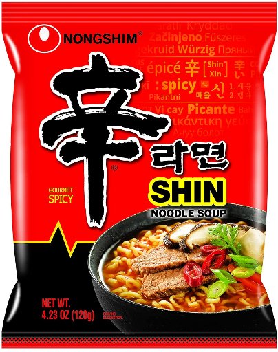 Nongshim Shin Noodle Soup Gourmet Spicy 20-Pack