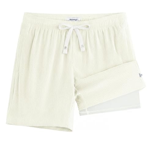 Maamgic Men's Corduroy Shorts w/ Compression Liner