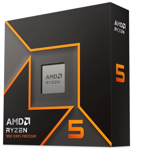 AMD Ryzen 5 9600X 6-Core, 12-Thread Unlocked Desktop Processor