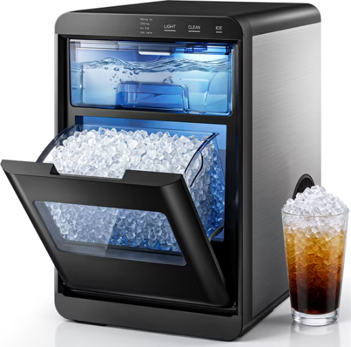 Simzlife Nugget Ice Maker Countertop 44lbs/24H Deal
