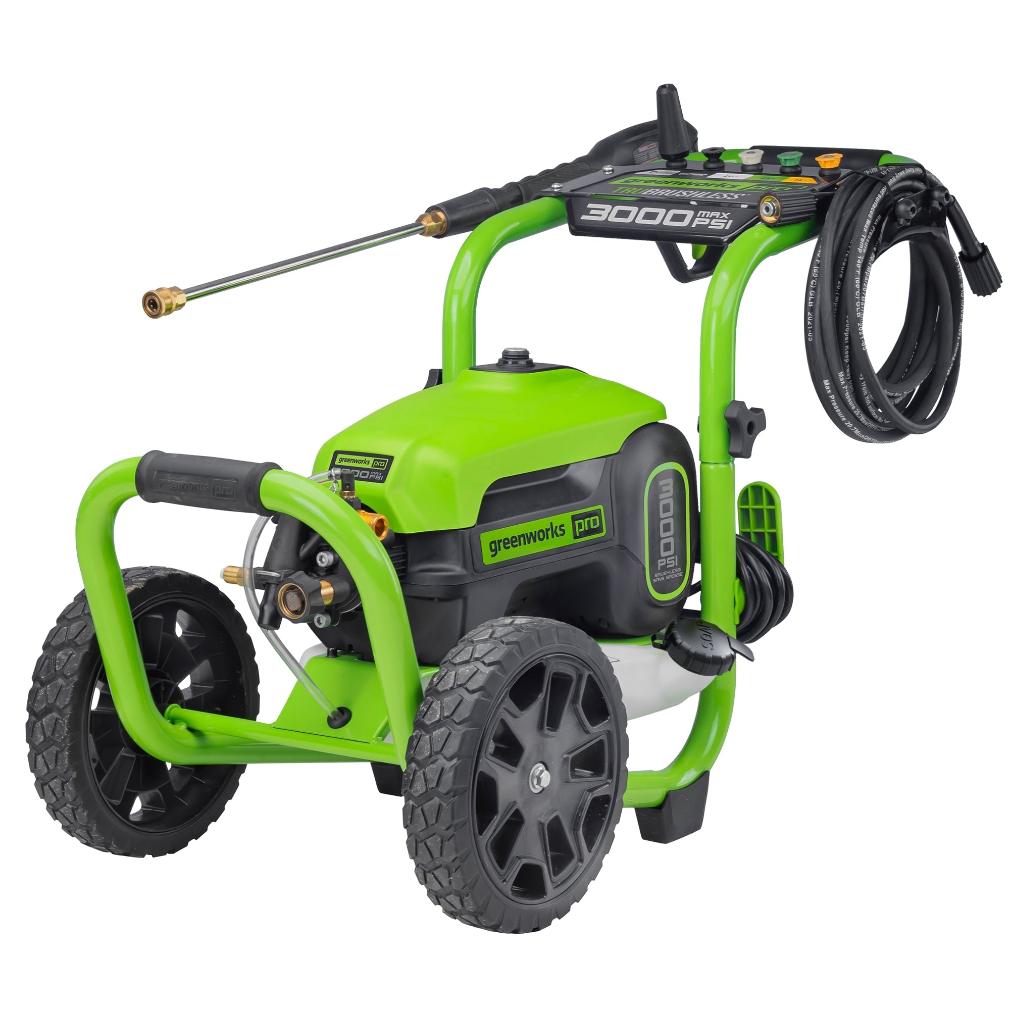 Greenworks 3000 PSI 2.0 GPM Cold Water Electric Pressure Washer