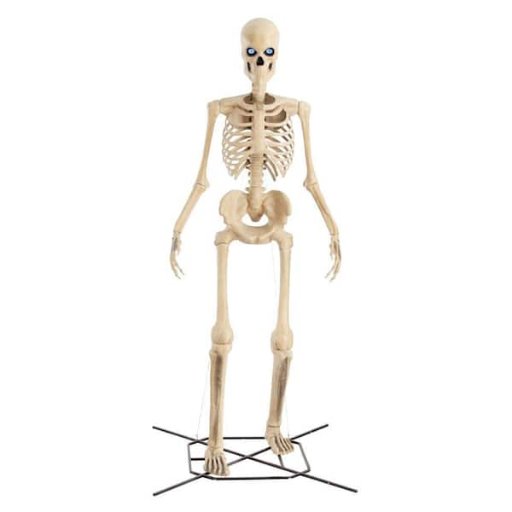 Home Accents Holiday 12' Grave & Bones Giant-Sized Skelly with LifeEyes™ LCD Eyes