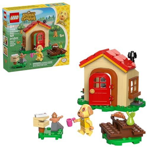 LEGO Animal Crossing Goldie's Cosy House (77058, 149-Piece)