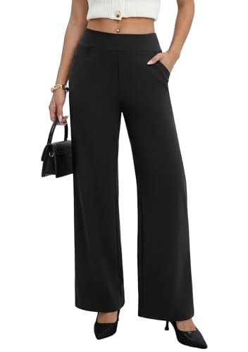 Wide Leg Work Dress Pants Deal