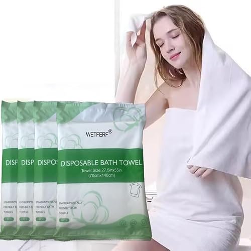 Disposable Bath Towels 5-Pack Deal