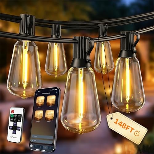 148' Outdoor String Lights Deal