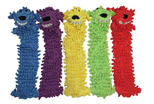 Multipet's 18-Inch Floppy Loofa Light Weight No Stuffing Dog Toys 3-Pack