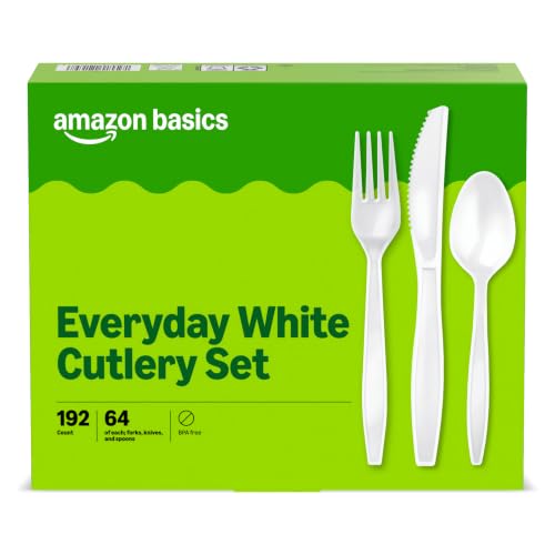 Amazon Basics Disposable Everyday Paper Plates 200-Count Deal