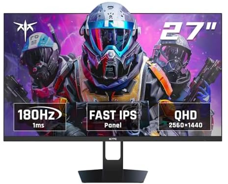 KTC H27T22S 27" 1440p 180Hz IPS Gaming Monitor Deal