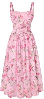 Scarlet Darkness Floral Dress Deal