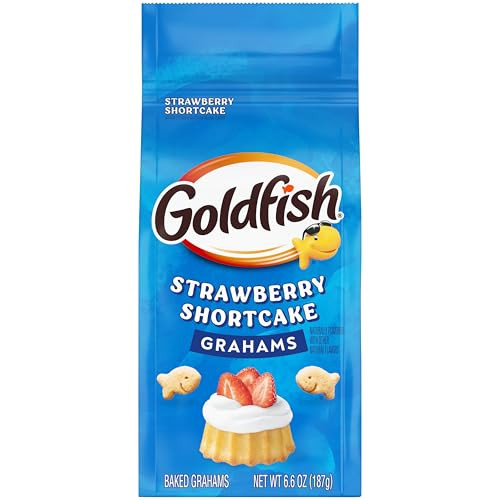 6.6-Oz Goldfish Grahams Strawberry Shortcake Baked Snack Crackers