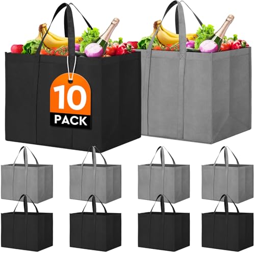 Reusable Grocery Shopping Bags -10pack Deal