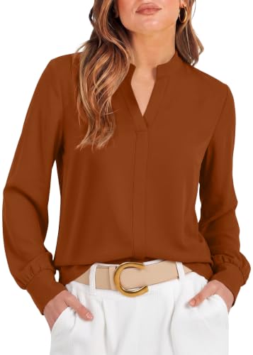 OFEEFAN Long Sleeve Blouses Deal