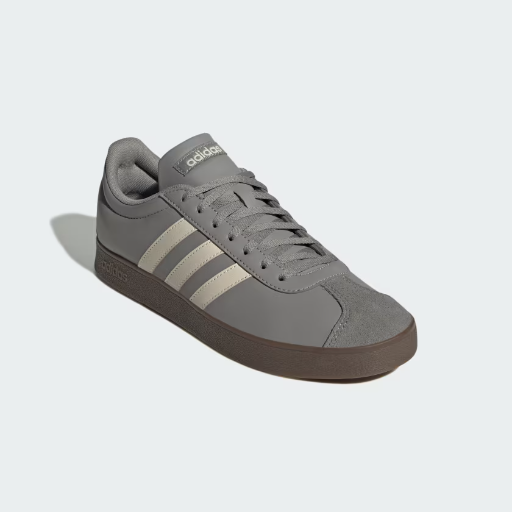 Adidas Men VL Court Base Shoes (Charcoal Solid Grey / Alumina / Grey Four) Deal
