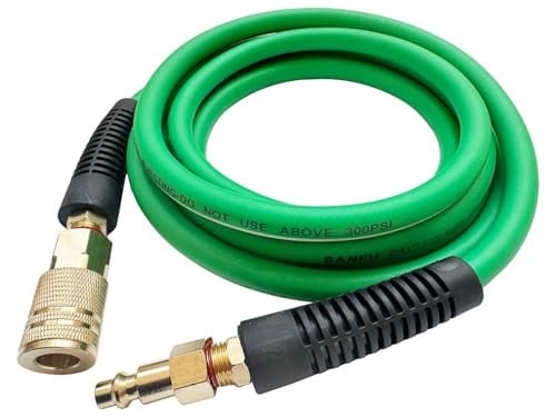 SANFU Hybrid Air Hose 1/4"ID x 50FT 300PSI Deal