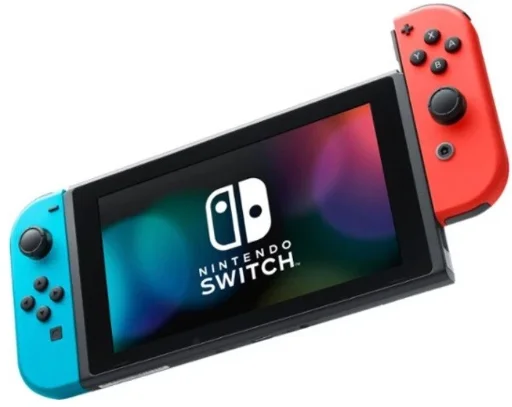 Refurbished Nintendo Switch Console w/ Neon Blue & Neon Red Joy-Cons + 1-Year Allstate Warranty Deal