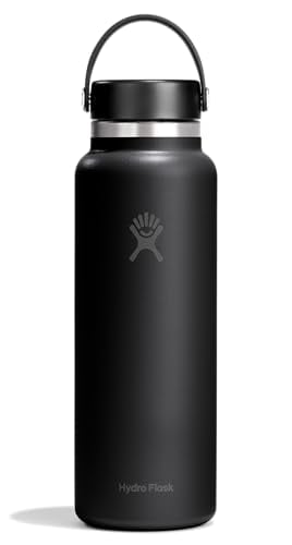Hydro Flask Insulated Stainless Steel Wide Mouth Flex Lid Water Bottle 40 Oz Deal