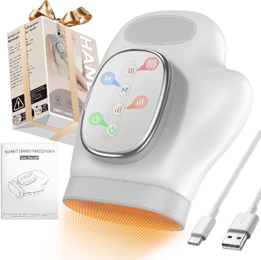 Professional Hand Massager with Heat Compression Therapy Deal