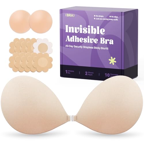 Invisible Strapless Sticky Bra Push up for Women Deal
