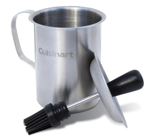 Cuisinart 16-Oz Stainless Steel Sauce Pot and Basting Brush Set