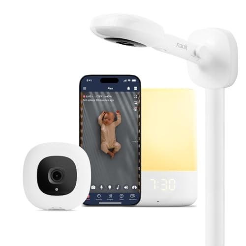 Nanit Nursery Bundle Smart Baby Monitor with Wall Mount 1080p HD Deal