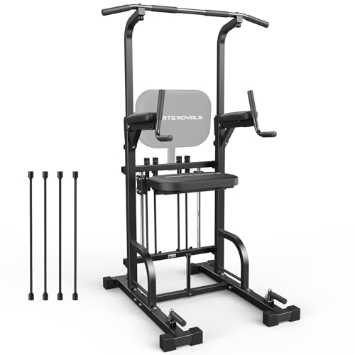 SPORTSROYALS Free Standing Power Tower / Pull Up Bar Deal
