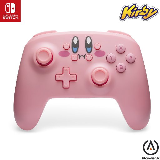 PowerA Wireless Controller for Nintendo Switch (Kirby Mouthful)