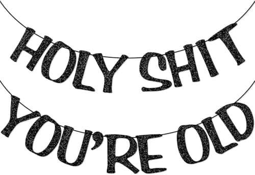 You're Old Birthday Banner Deal
