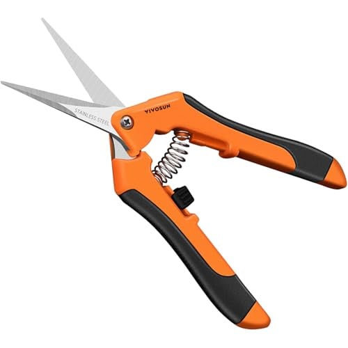 VIVOSUN 6.5 Inch Gardening Scissors Hand Pruner 1-Pack